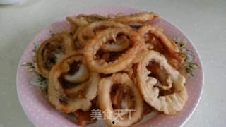 炸鱿鱼圈的做法视频,香脆可口，制作简单，视频教学轻松学会